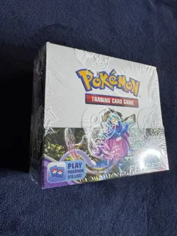 Pokemon TCG Scarlet & Violet - Temporal Forces Booster Box In Acrylic Case - Image 3