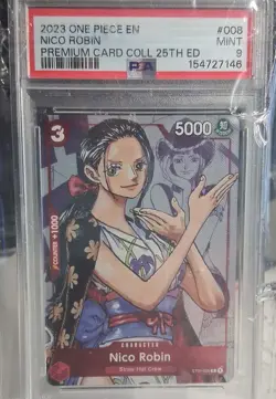 Nico Robin - ST01-008 (Alternate Art) ST01-008 One Piece Promotion 25th PSA 9🔥 - Image 1