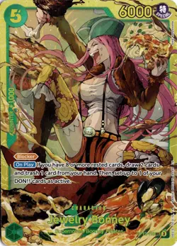 Jewelry Bonney OP12-118 One Piece Legacy of the Master Secret Rare NM - Image 1