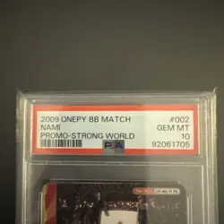 NAMI - SW-002-W - 2009 One Piece Onepy Berry Match Promo Strong World PSA 10 - Image 3