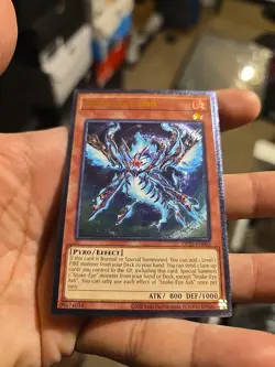 Snake-Eye Ash OP25-EN002 Ultimate Rare Yugioh OTS 25 NM UTR - Image 2