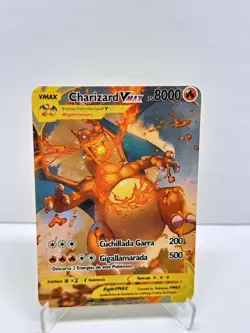 Charizard VMAX HP8000 Pokemon Metal Card-Collectible Gift Display. - Image 3