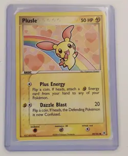 Pokemon Plusle EX TCG Hidden Legends Card 69/101 Regular Common Non-Holo Nm/M - Image 1