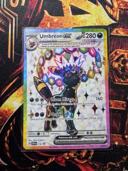 Espeon Ex 175 & Umbreon Ex 176 Pokemon Cards Black Star Promos From Prismatic - Image 2