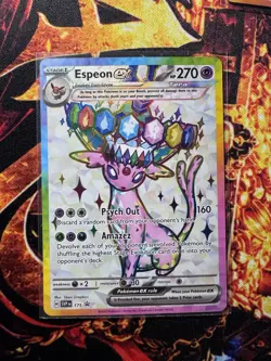 Espeon Ex 175 & Umbreon Ex 176 Pokemon Cards Black Star Promos From Prismatic - Image 3