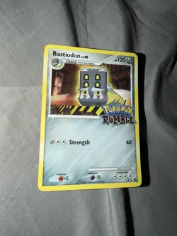 Bastiodon Pokemon Rumble Card Moderately Played - Image 1