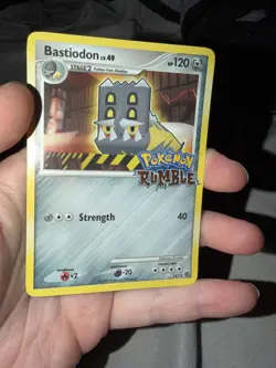 Bastiodon Pokemon Rumble Card Moderately Played - Image 2