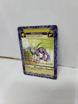 GOLD TEXT MetalGarurumon BO-149 Digi-Battle Series 3 Digimon Card Rare LP 2000 - Image 3