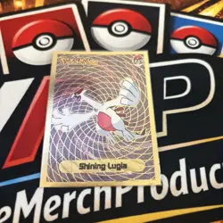 Rare Full Art 2024 SHINY POKEMON Card Johto LUGIA Low Pop ⭐ - Image 1