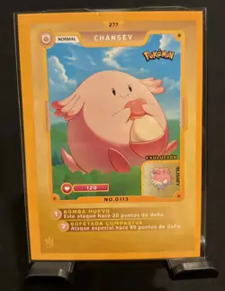 Rare Full Art Chansey 3R Torneo De Maestros Pokemon Card Very Limited Edition - Image 1