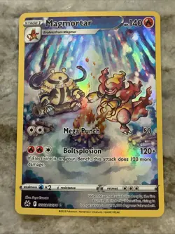 Magmortar GG03/GG70 Near Mint Crown Zenith Galarian Gallery Full Art Pokemon TCG - Image 1