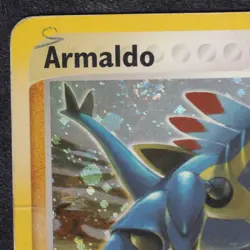 Pokemon ARMALDO Sandstorm 1/100 Holo Rare card set English INKED condition - Image 4