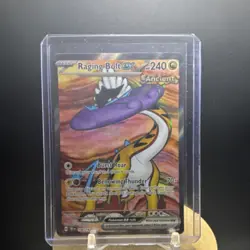 Pokemon Raging Bolt EX 196/162 Temporal Forces Illustration Rare Holo 240 HP - Image 1