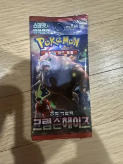 Sealed Korean Pokemon Scarlet & Violet Crimson Haze sv5a Booster Pack 1pack - Image 1