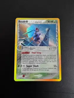 Beedrill (Delta Species) 1/113 Delta Species Holo Pokemon TCG LP - Image 1