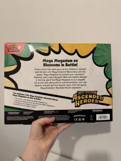 Pokemon TCG: Mega Evolution Ascended Heroes - Mega Meganium ex box - FAST SHIP🚚 - Image 5