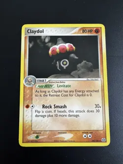 Pokemon TCG Emerald Claydol 24/106 Yuka Morii LP - Image 1