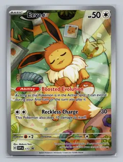 Eevee 173 Holo Promo Scarlet & Violet Promo Pokemon NM - Image 1