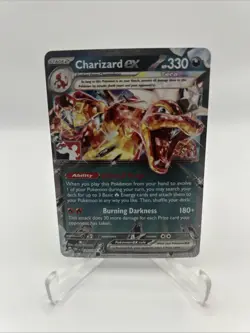 125/197 Charizard ex Prize Pack Stamped Series Pokemon TCG Obsidian Flames - Image 1