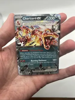 125/197 Charizard ex Prize Pack Stamped Series Pokemon TCG Obsidian Flames - Image 3