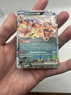 125/197 Charizard ex Prize Pack Stamped Series Pokemon TCG Obsidian Flames - Image 4