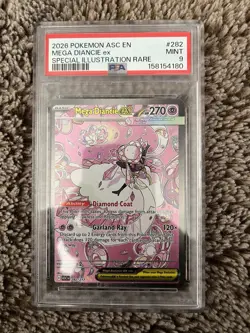 Pokemon Mega Diancie ex 282/217 Me: Ascended Heroes SIR Holo PSA 9 - Image 1