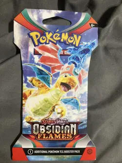 Pokemon Obsidian Flames Dragonite Sleaved Booster - Image 1