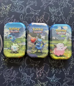 Pokemon TCG - Mega Evolution - Ascended Heroes - 3x Mini Tins - New & Sealed - Image 1