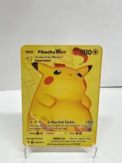 Pikachu VMAX HP310 Pokemon Metal Card-Collectible Gift Display. - Image 3