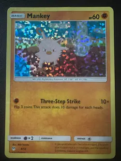 Pokemon McDonald's (Lot of 2) Mankey (DMG) & Alolan Dugtrio (HP) 2019 - Image 2