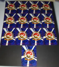 13 Card Lot Vintage Japanese Gym Set Blaine's Pokemon + Trainer Cards No Rarity - Image 2