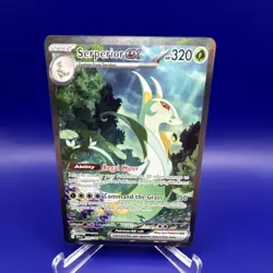 Serperior ex 164/086 SV: Black Bolt Ultra Rare Holo English Stage 2 320 HP - Image 1