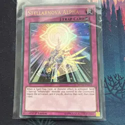 Yu-Gi-Oh! MP15-EN113 Stellarnova Alpha (1st Edition) Ultra Rare, NEAR MINT - Image 1