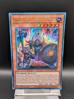 Yugioh TCG Dodododo Warrior DUAD-EN004 Ultra Rare 1st Edition EU NM-M - Image 1