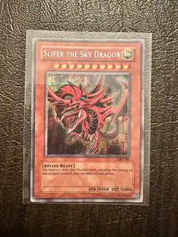 Konami Yu-Gi-Oh! Slifer the Sky Dragon GBI-001 Secret Rare Unlimited - Image 1
