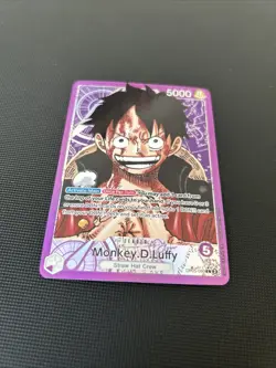 One Piece TCG Monkey D. Luffy OP05-060 Leader Alternate Art - MINT - Image 2