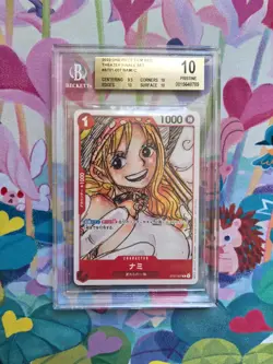 BGS 10 2023 ONE PIECE JAPANESE FILM RED: FINALE SET NAMI 007 - Image 1