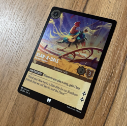 Alan A Dale Rockin Rooster 20/204 Cold Foil Disney Lorcana Shimmering Skies - Image 2