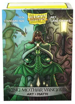 100 Dragon Shield King Mothar Vangard Standard Art Matte Card Sleeves Royals - Image 2