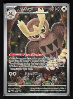 Noctowl - Holo Promo Pokemon SV: Scarlet & Violet Promo Cards 141 NM - Image 1