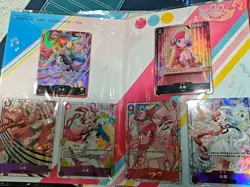 Bandai One Piece OPCG Deluxe Card Collection Uta S-Chinese 12 Cards w/ Binder - Image 3