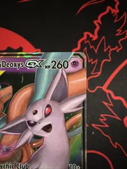 Espeon & Deoxys GX 72/236 Pokemon TCG Card From Unified Minds NM See Pics - Image 3