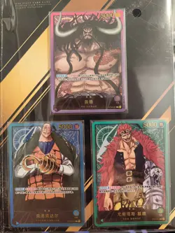 One Piece Card Game Chinese BANDAI Card Fest Limited Leader Card Binder OPCG - Image 4