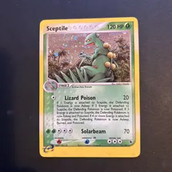 Pokemon TCG Sceptile Rare Holo Card 11/109 Ruby & Sapphire LP - EXC fast ship - Image 1