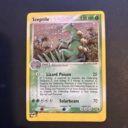 Pokemon TCG Sceptile Rare Holo Card 11/109 Ruby & Sapphire LP - EXC fast ship - Image 3