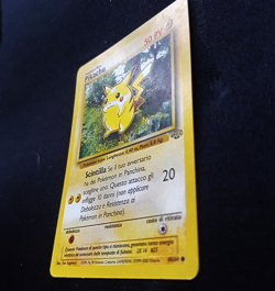 Vintage Pikachu Card ITA - 60/64 Expansion Set Jungle Unlimited overall Good - Image 2