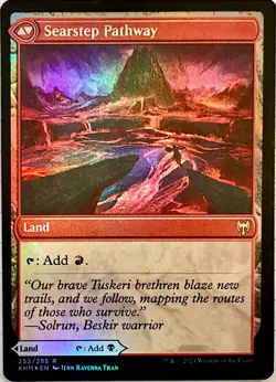 MTG Searstep Pathway Foil Kaldheim 252/285 NM not played ships right away - Image 1