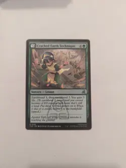 Cracked Earth Technique Avatar: The Last Airbender: Eternal-Legal Regular NM MTG - Image 1
