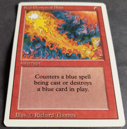 MTG Red Elemental Blast | Revised | NM | Vintage | Red Counterspell | - Image 5