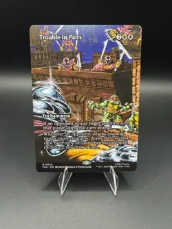 Trouble in Pairs (Borderless) Teenage Mutant Ninja Turtles Source Material... - Image 1